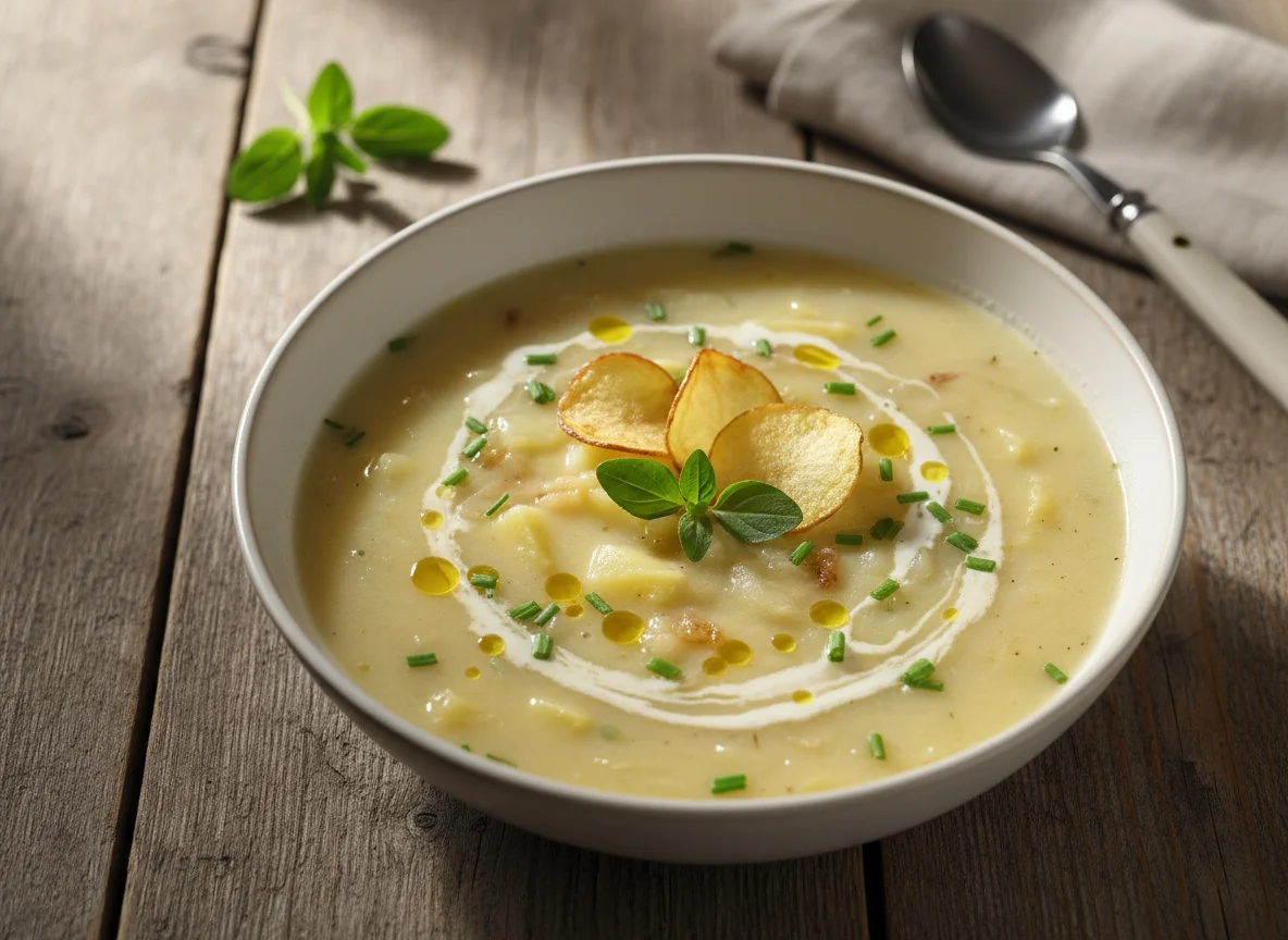 Cremige Kartoffelsuppe photo