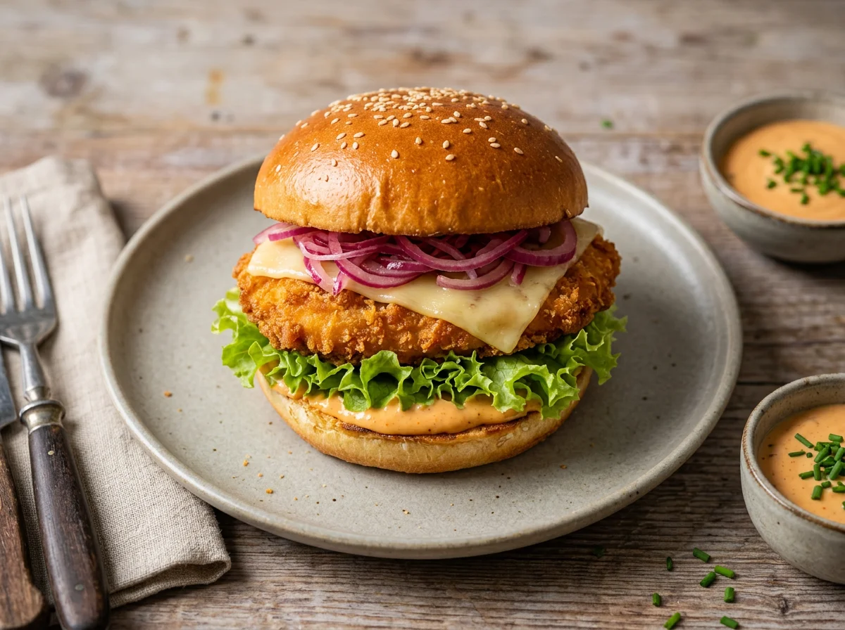 Crispy Chicken Burger photo