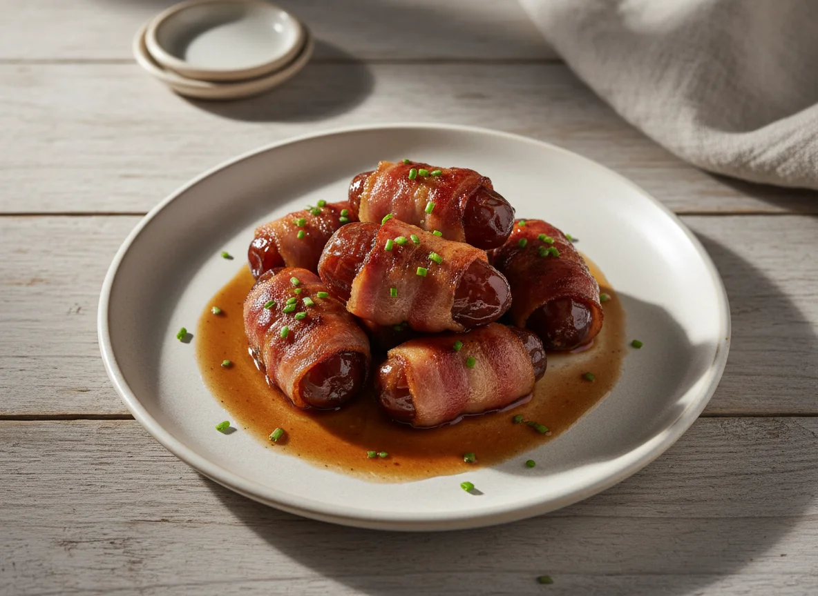 Datteln im Speckmantel photo