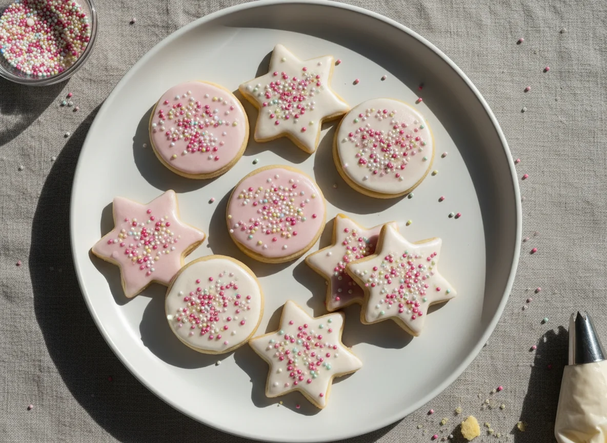 Dekorierte Plätzchen photo