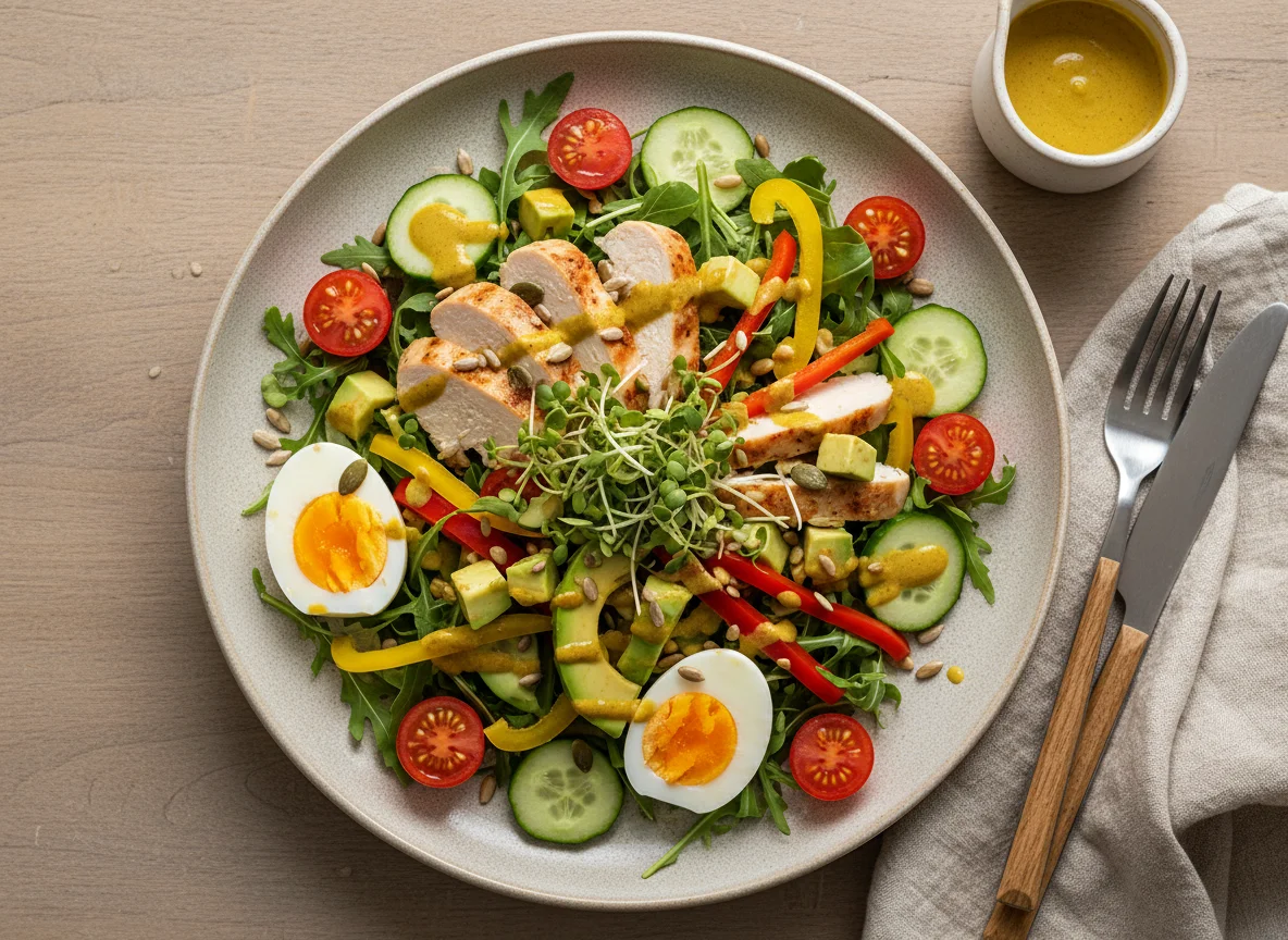 DER Sportler Salat photo