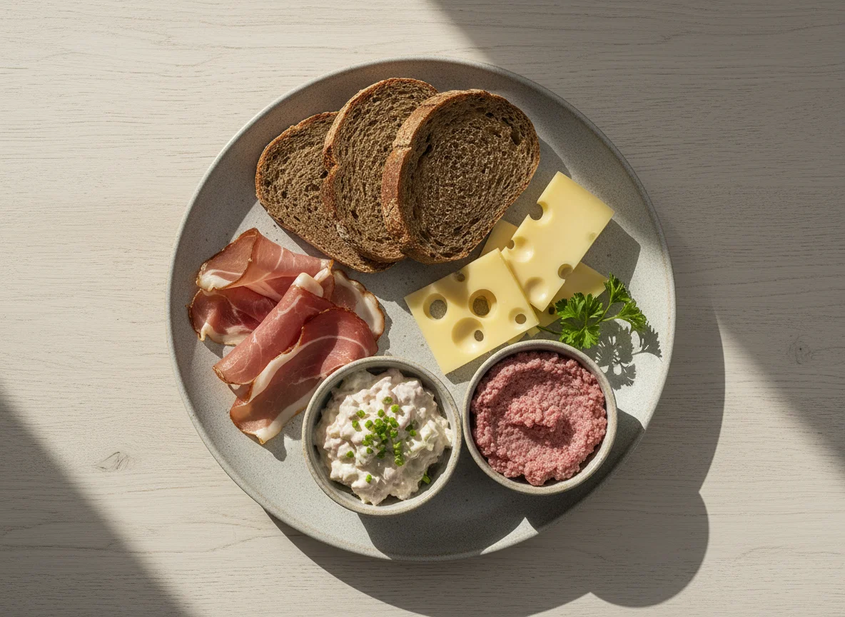 Deutsche Abendbrot-Platte photo