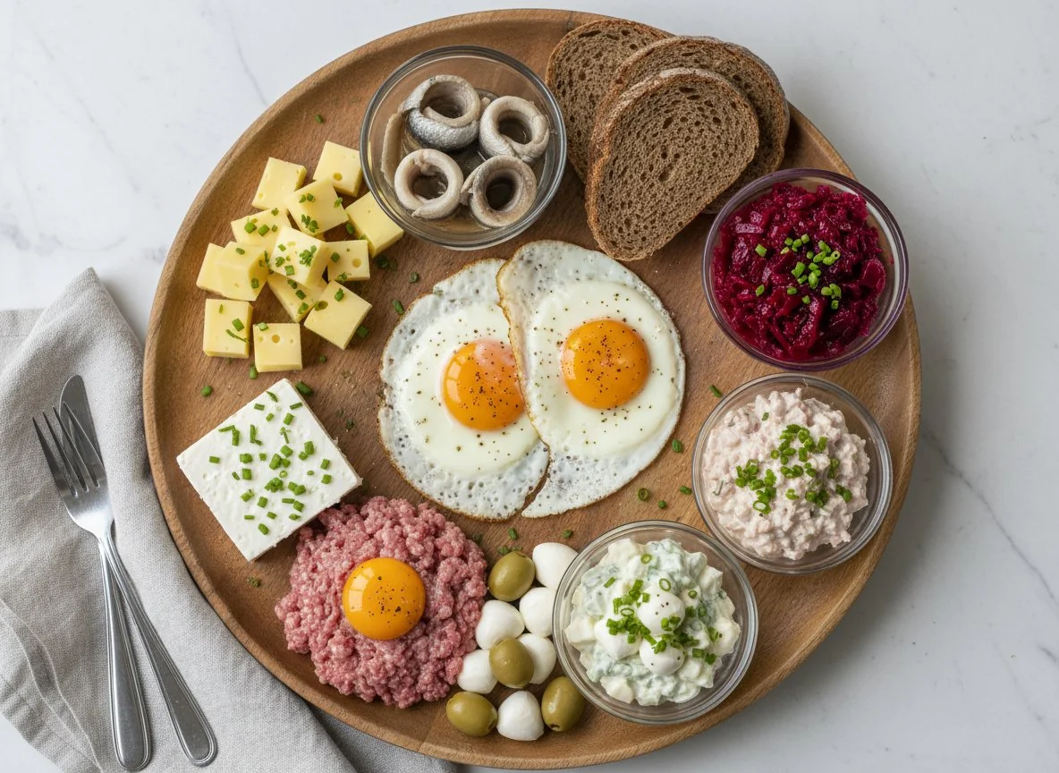 Deutsches Frühstück / Brunchplatte photo