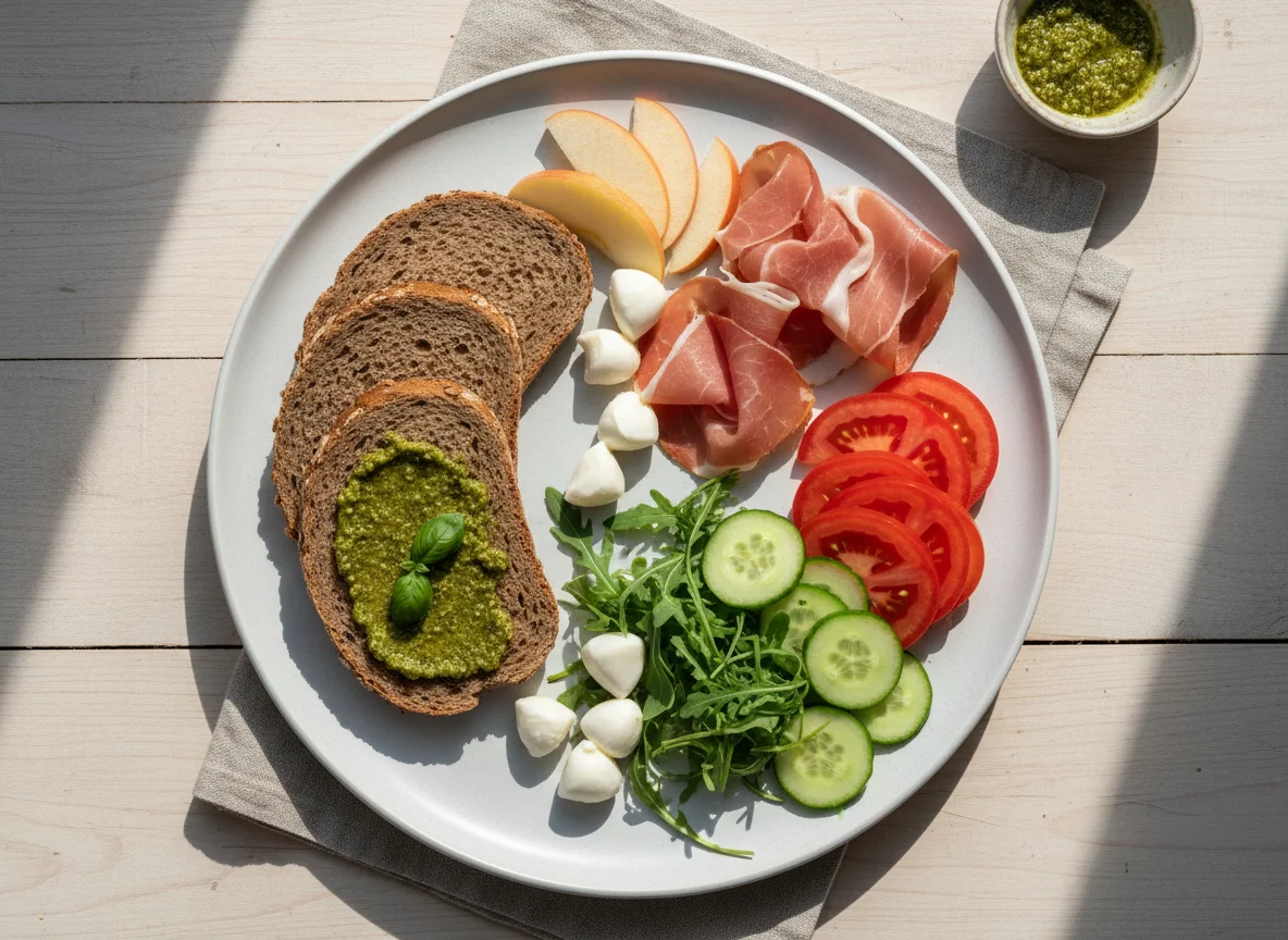 Deutsches Frühstück oder Abendbrot photo