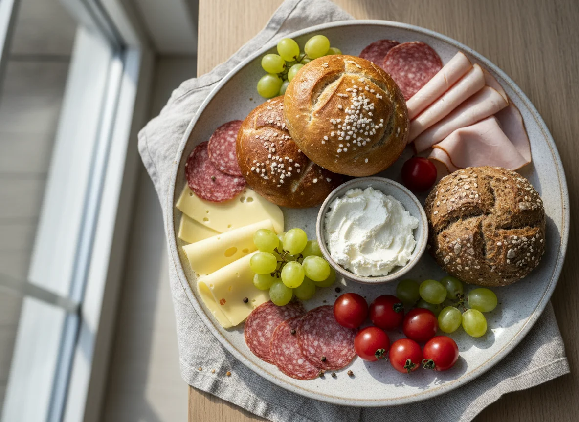 Deutsches Frühstück oder Brotzeit photo