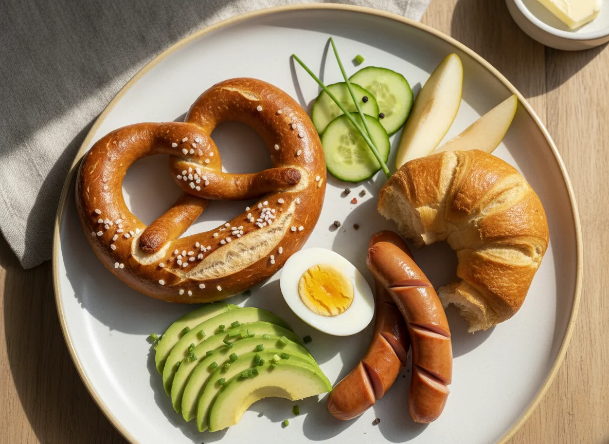 Deutsches Frühstück/Brunch-Platte photo