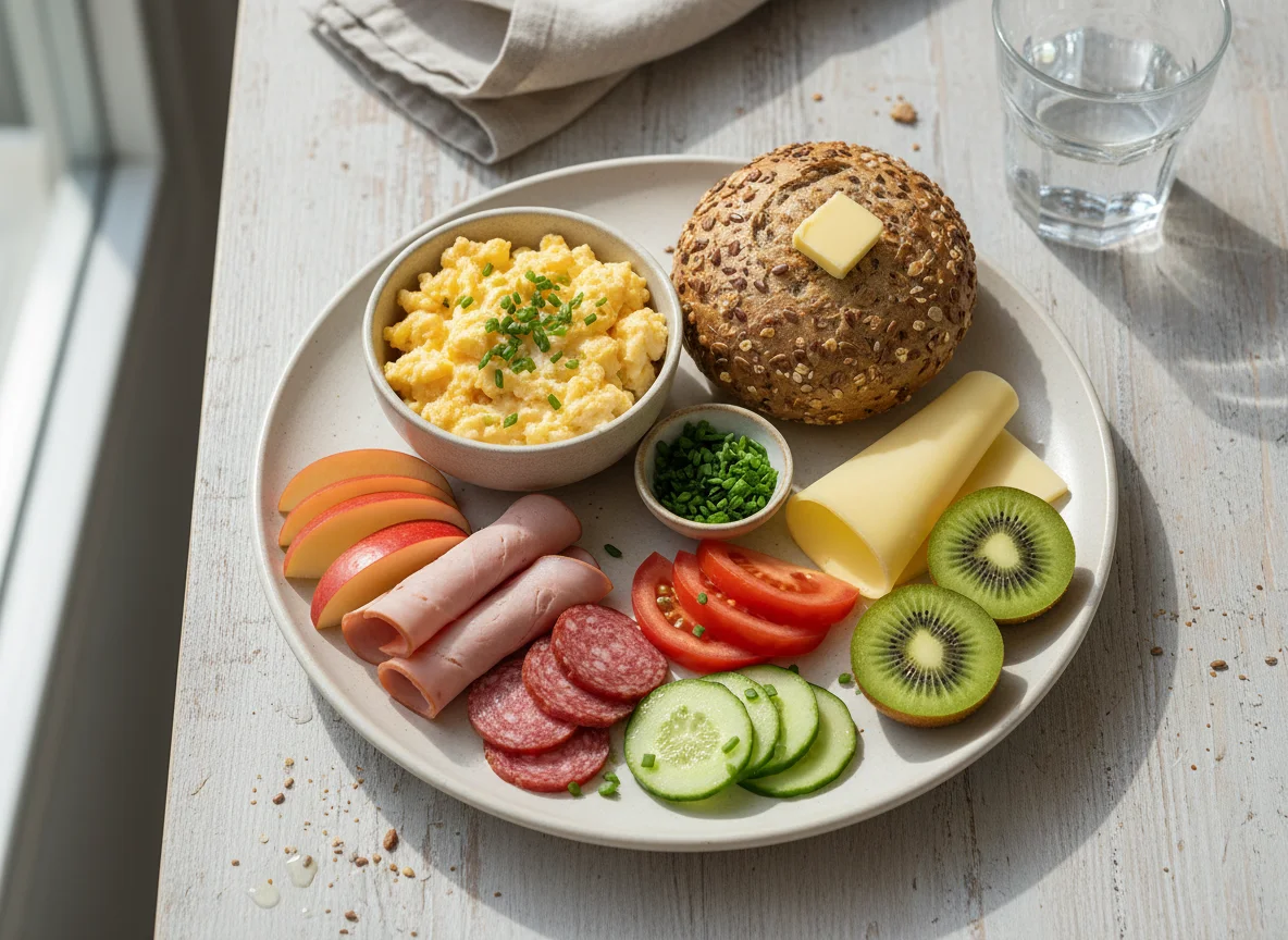 Deutsches Frühstückstablett photo