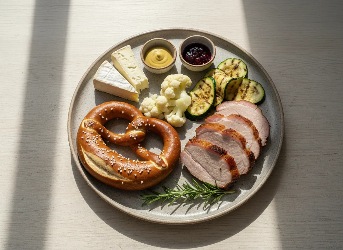 Deutsches Frühstücksteller photo