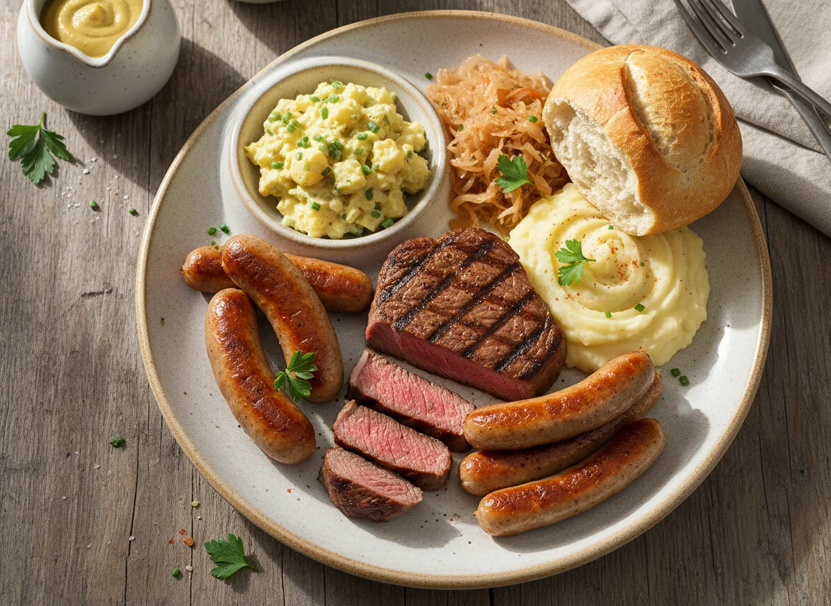 Deutsches Grillteller photo