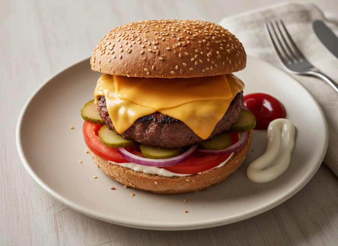 Dinkel Burger photo