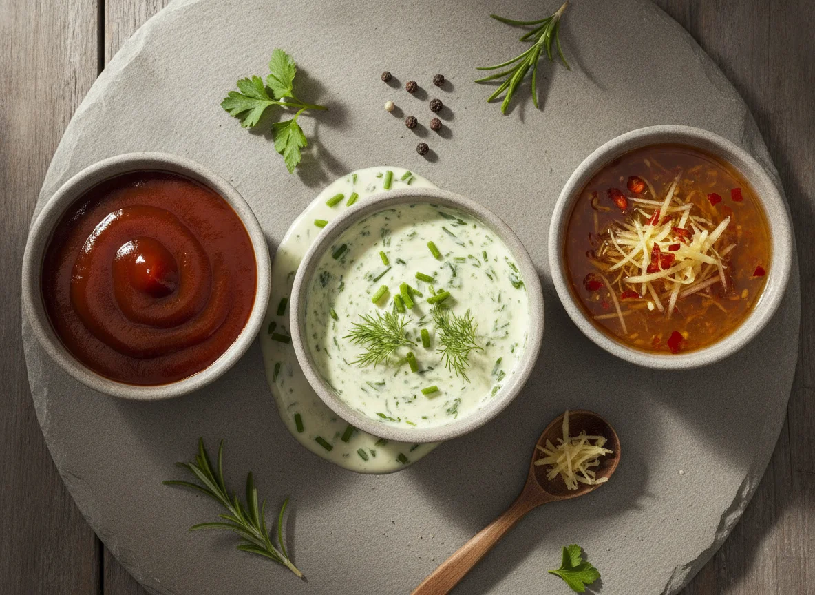Dips und Saucen Variation photo