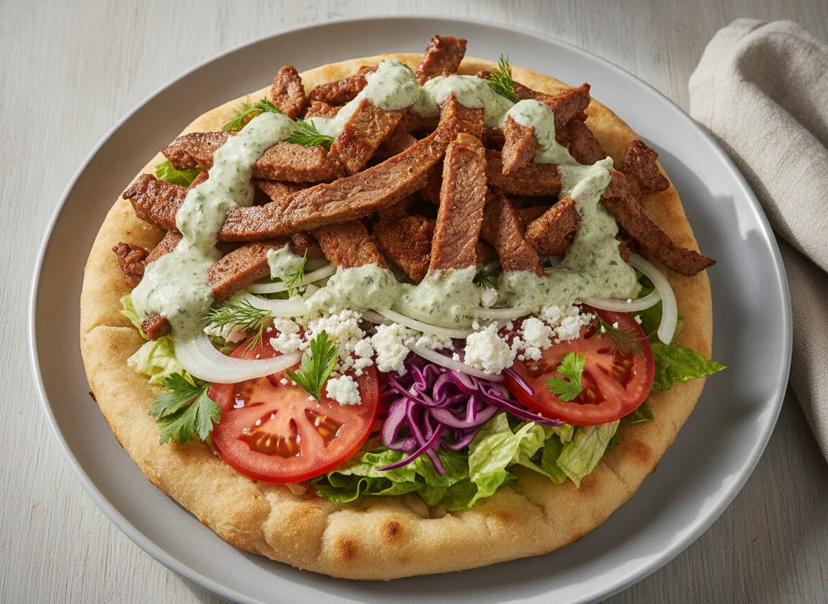 Döner Kebab mit Steakfleisch photo