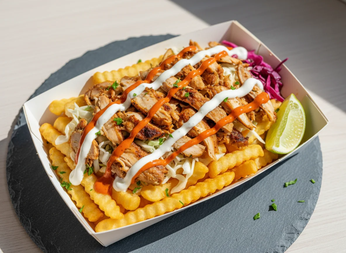 Döner Kebab Pommes Box photo