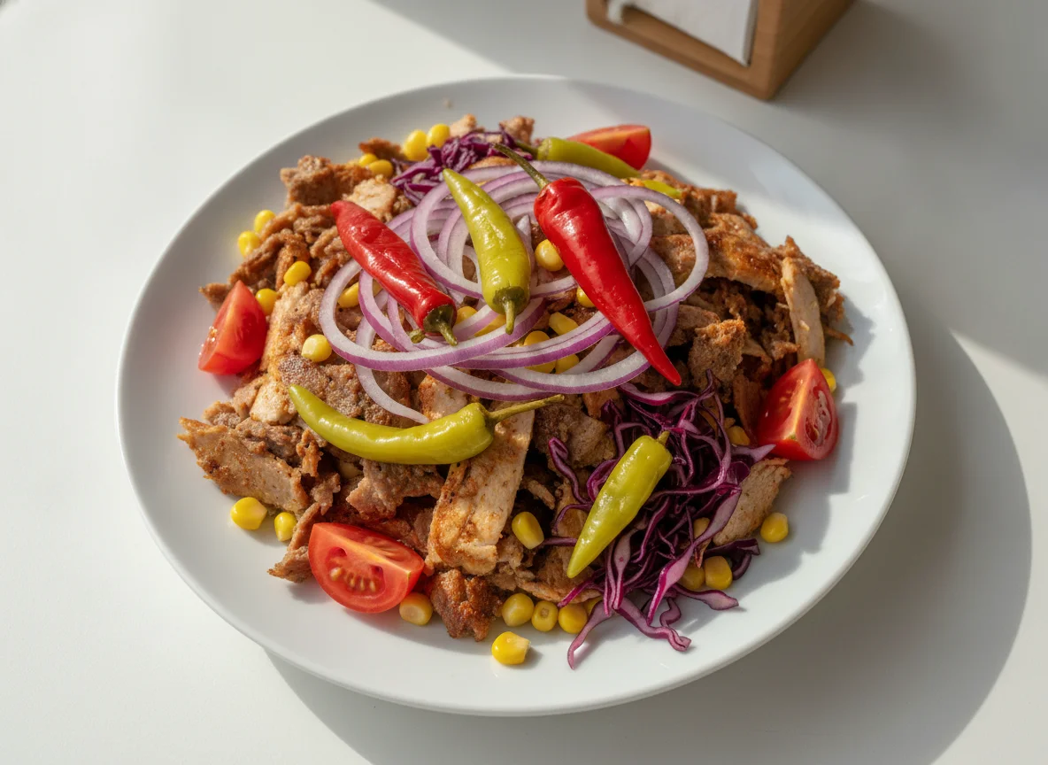 Döner Teller ohne Beilage photo