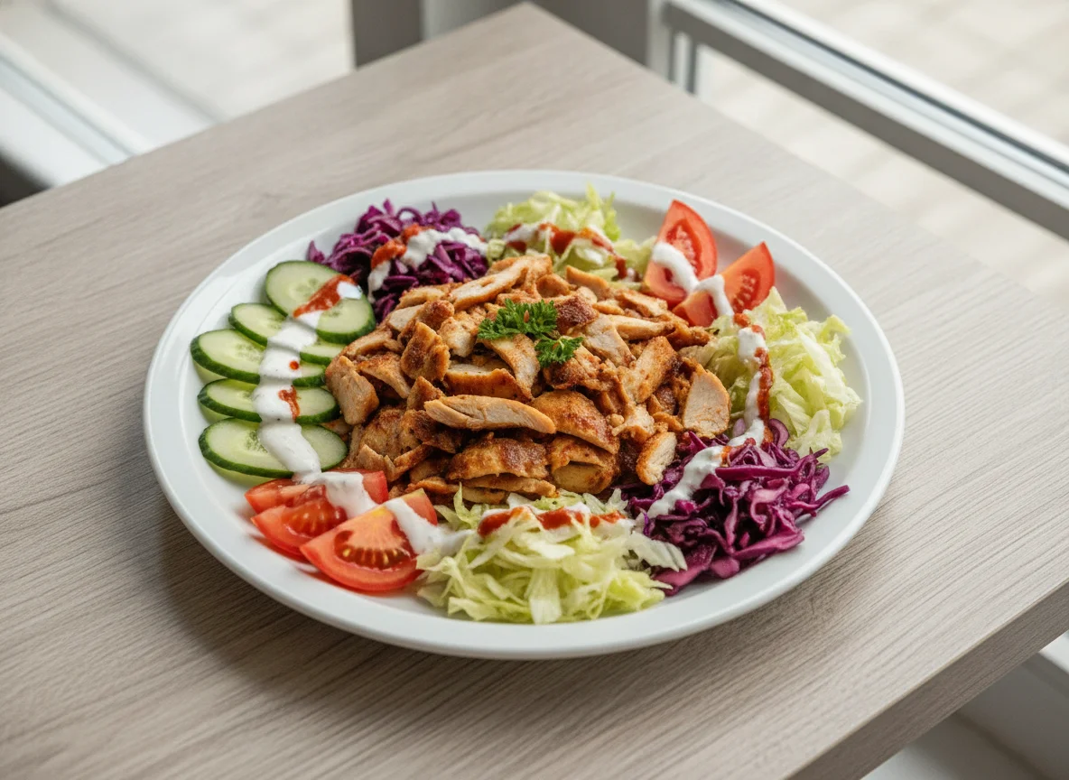 Döner Teller ohne Brot photo