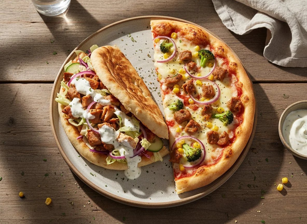 Döner und Pizza photo