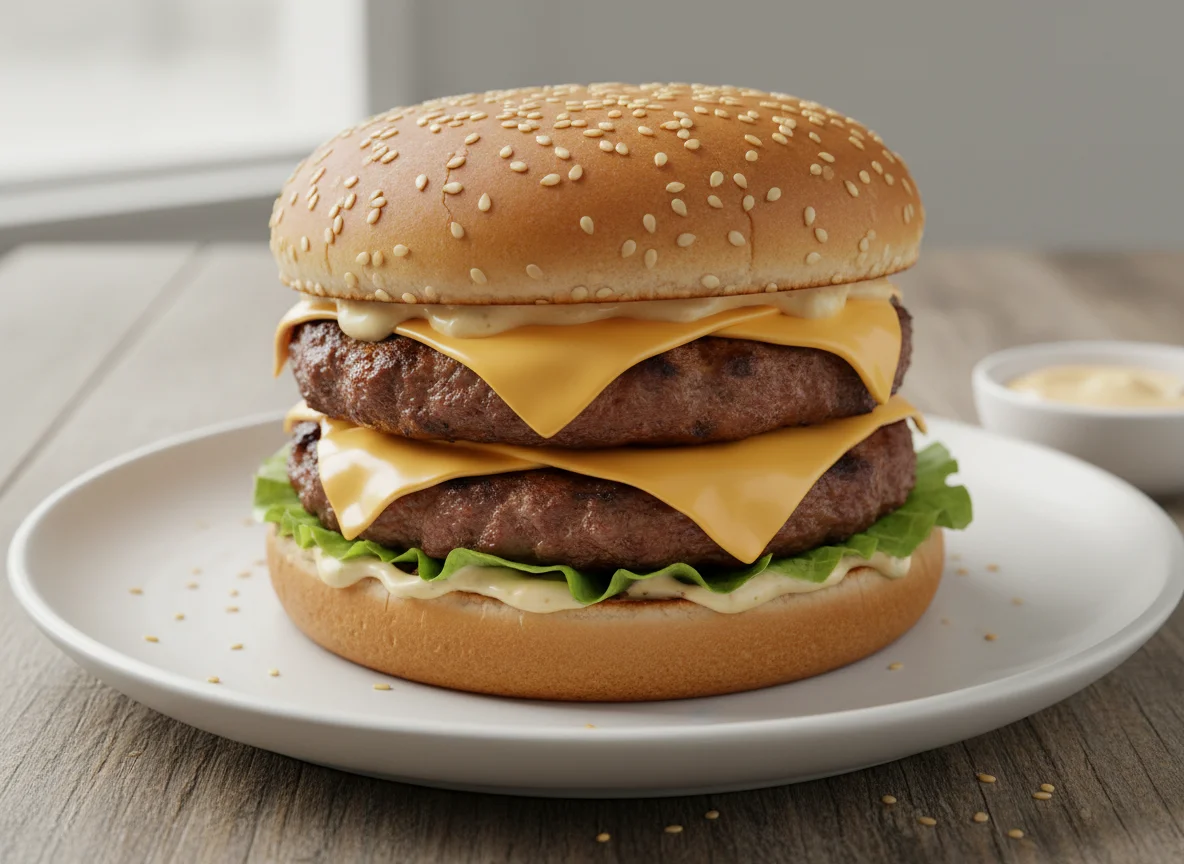 Doppel-Cheeseburger photo