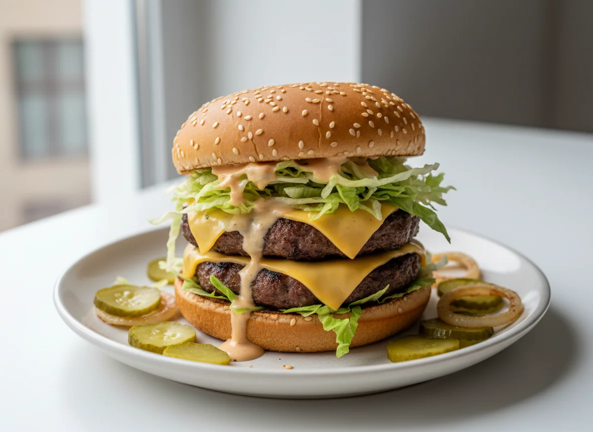 Doppel-Hamburger photo