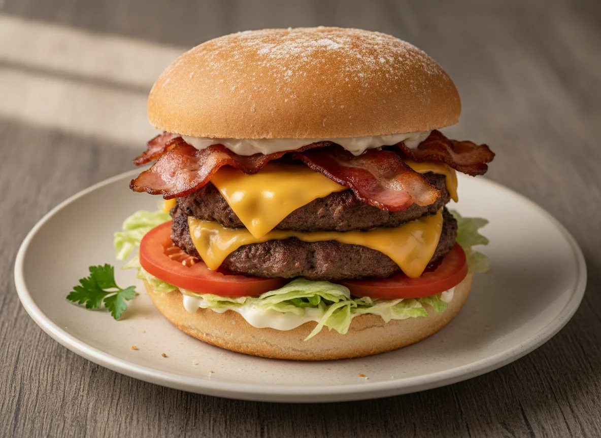 Double Bacon Cheeseburger photo
