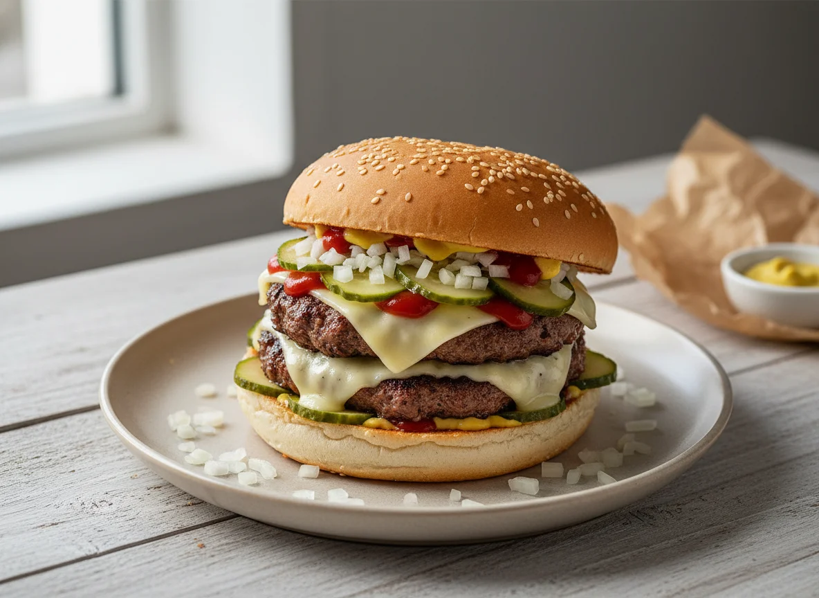 Double Cheeseburger photo