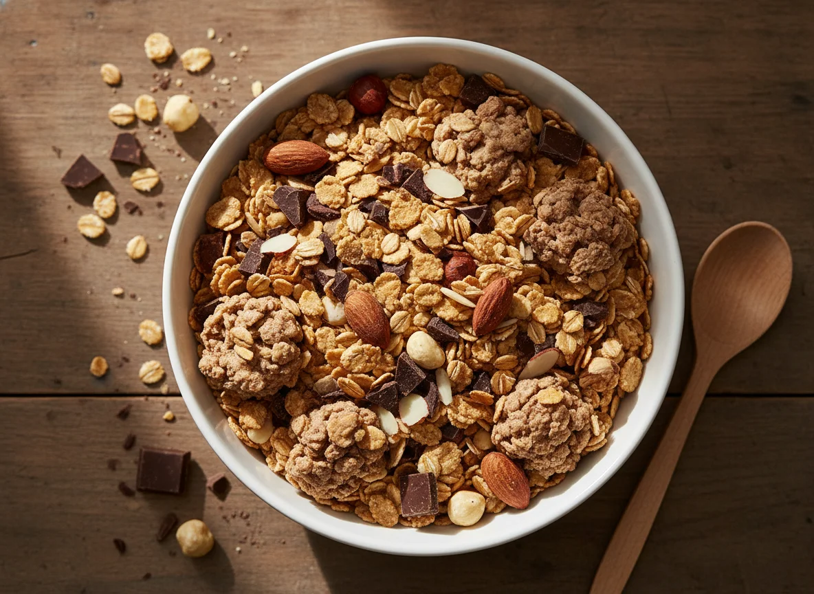 Dr. Oetker High Protein Müsli Schoko & Nuss photo