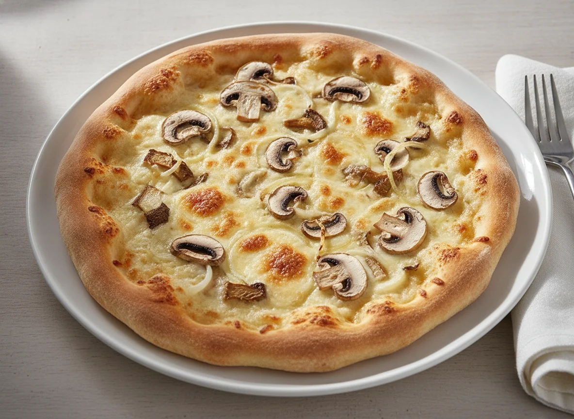 Dr. Oetker Intermezzo Champignon mit Steinpilz-Ricotta-Creme Pizza photo