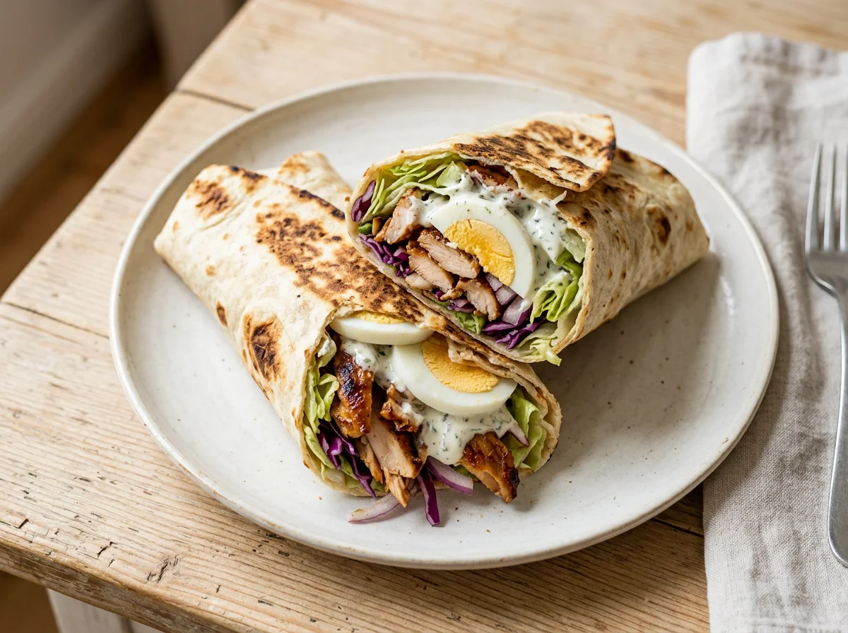 Dürüm Döner mit Ei photo