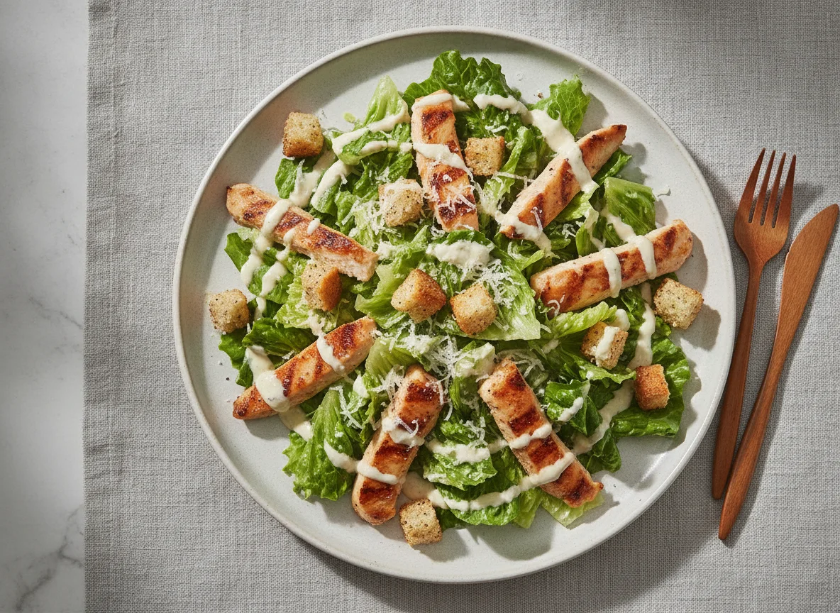 Edeka Herzstücke Caesar Snacksalat photo
