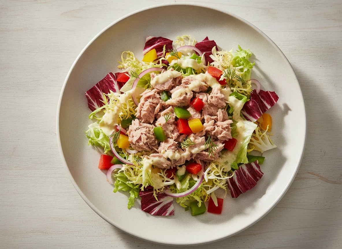 EDEKA Herzstücke Thunfisch Snacksalat photo
