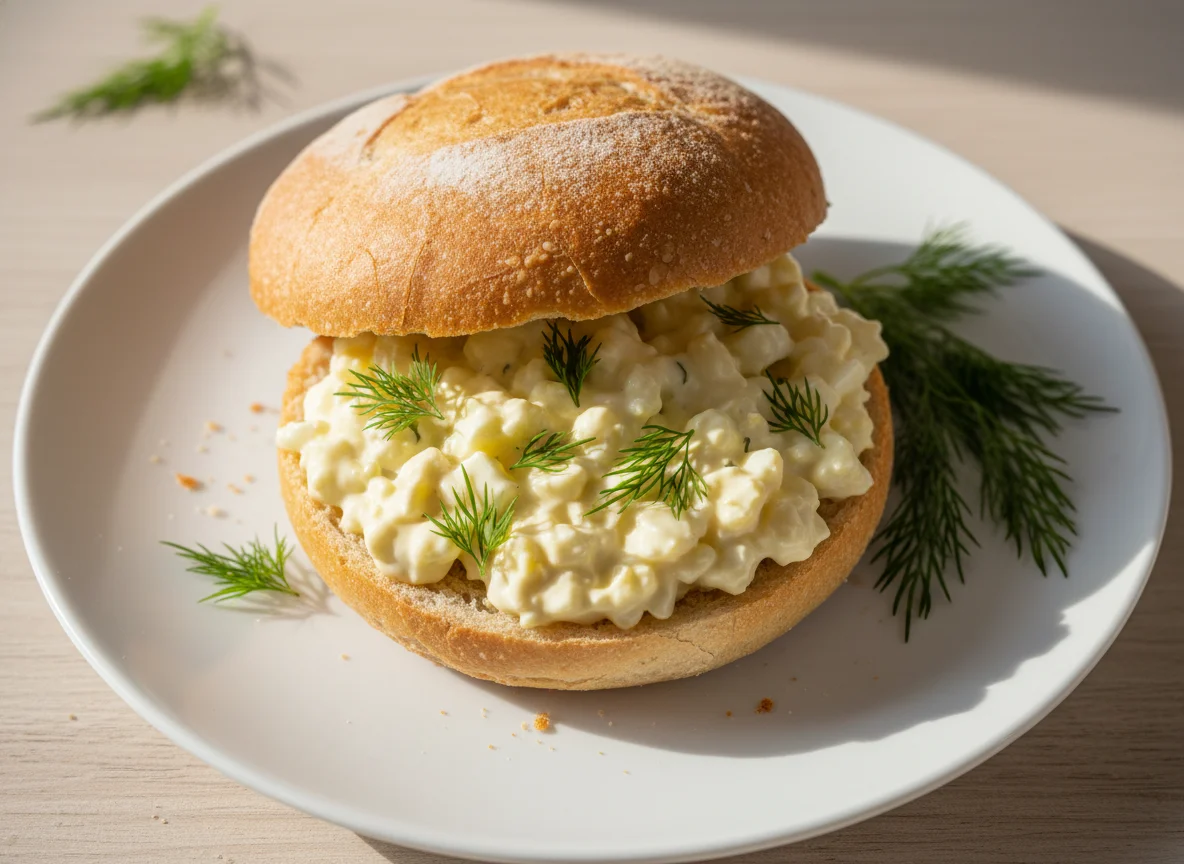 Eiersalatbrötchen photo