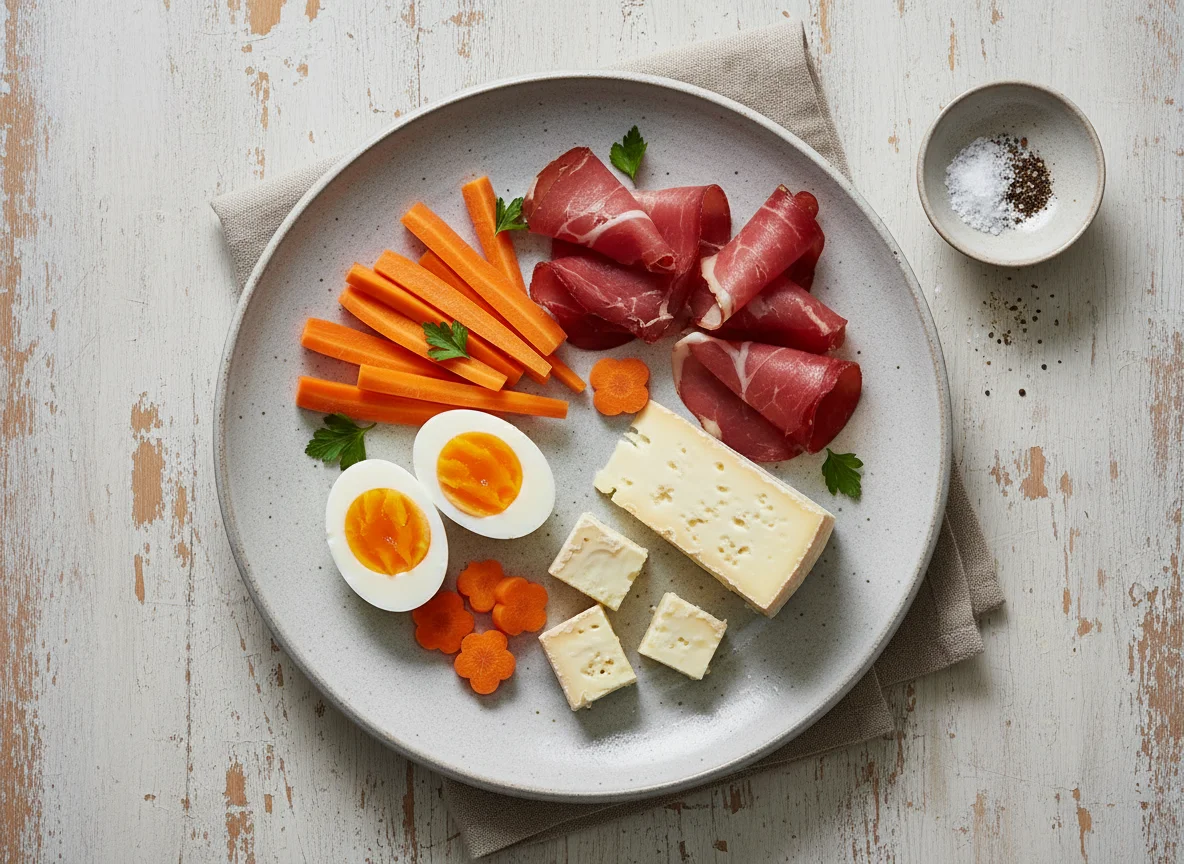 Einfacher Snackteller photo