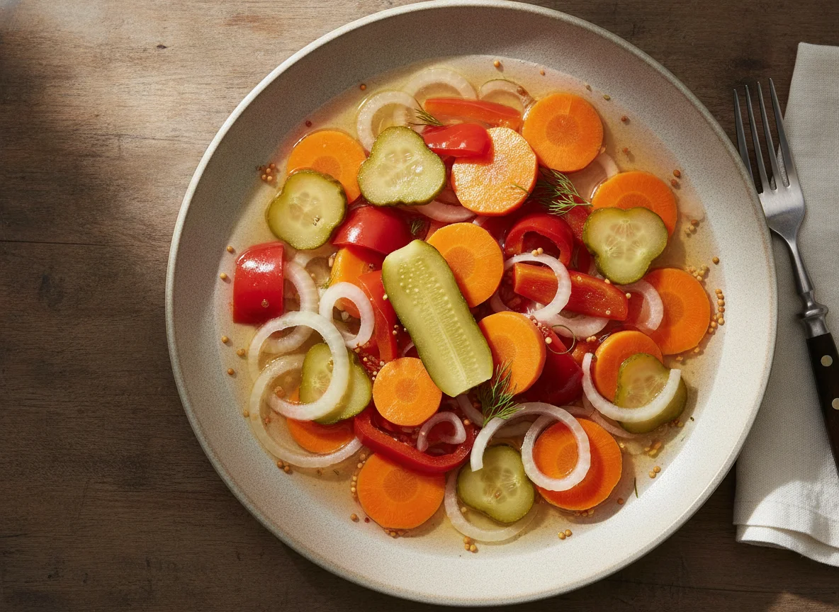 Eingelegtes Gemüse (Mixed Pickles) photo