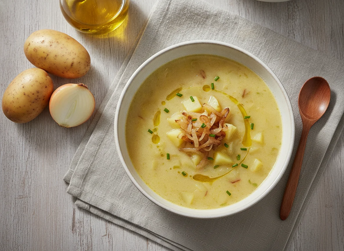 Erdäpfelsuppe photo