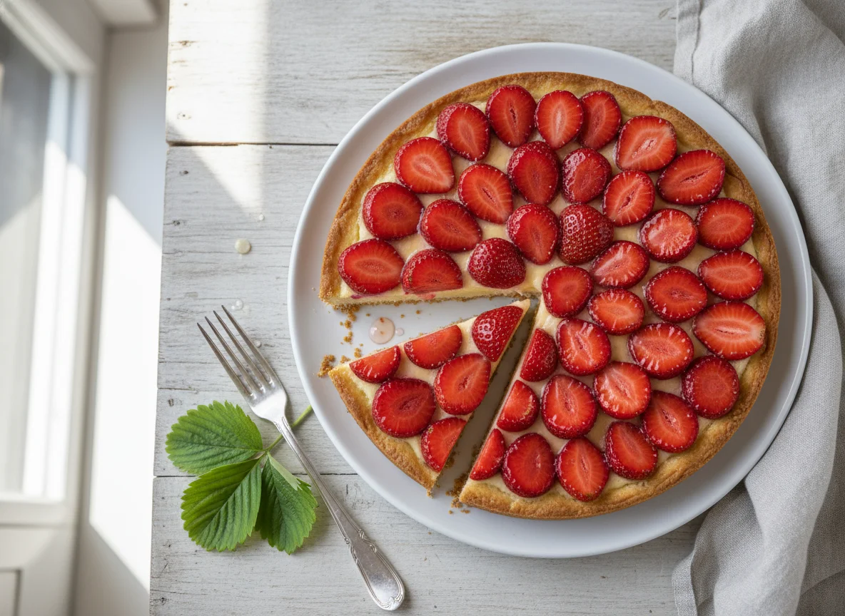 Erdbeerkuchen photo