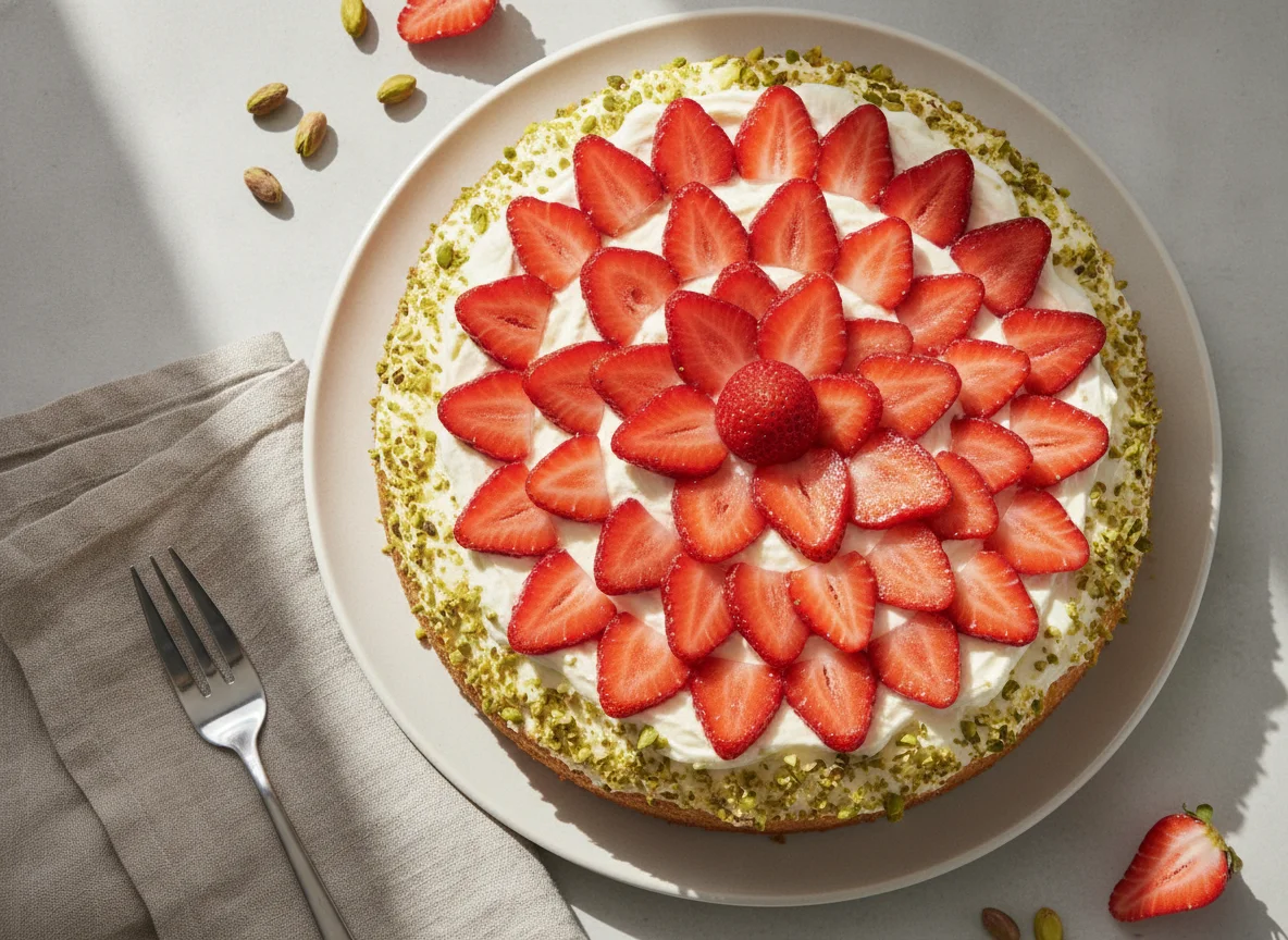Erdbeer-Rahmtorte photo
