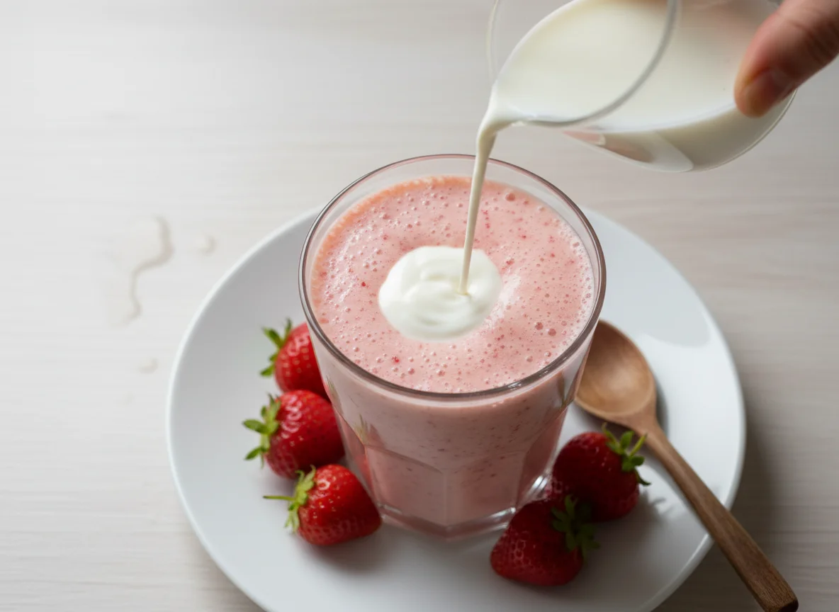 Erdbeer-Smoothie photo
