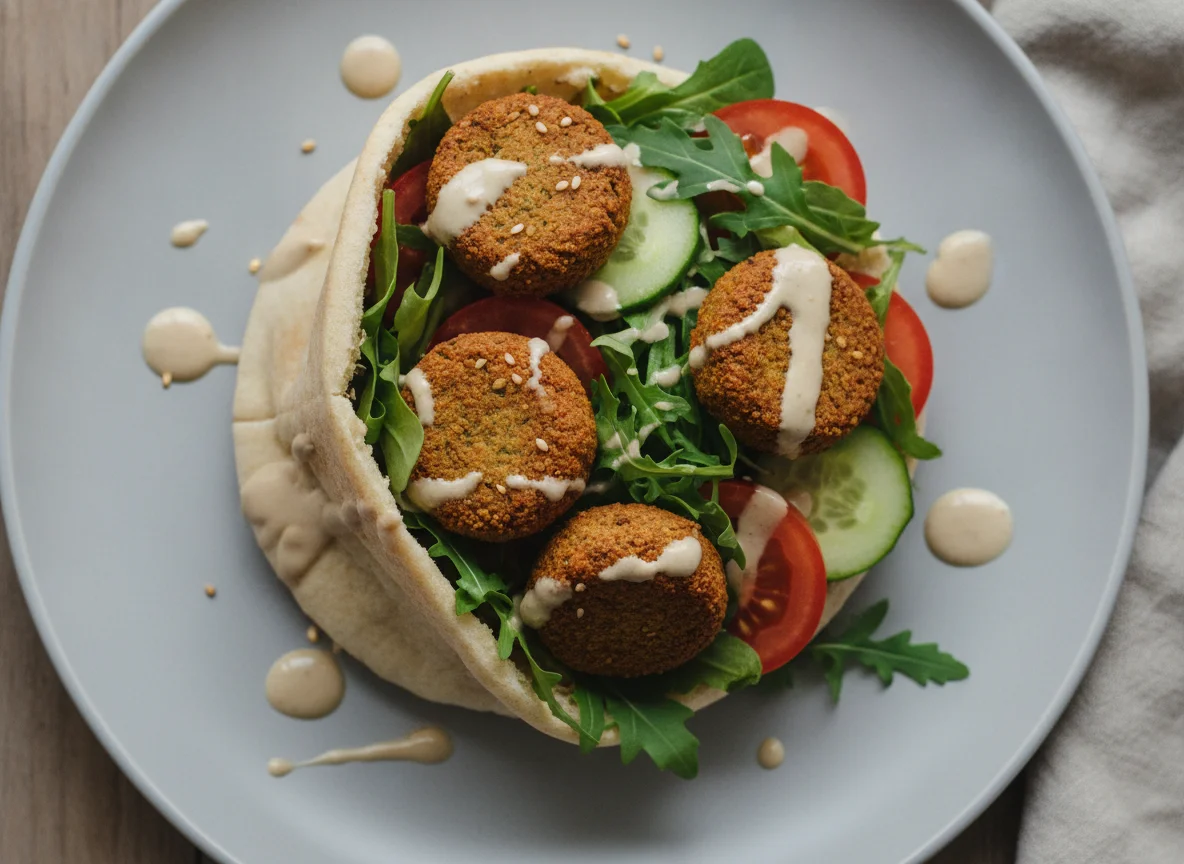 Falafel Pita Tasche photo