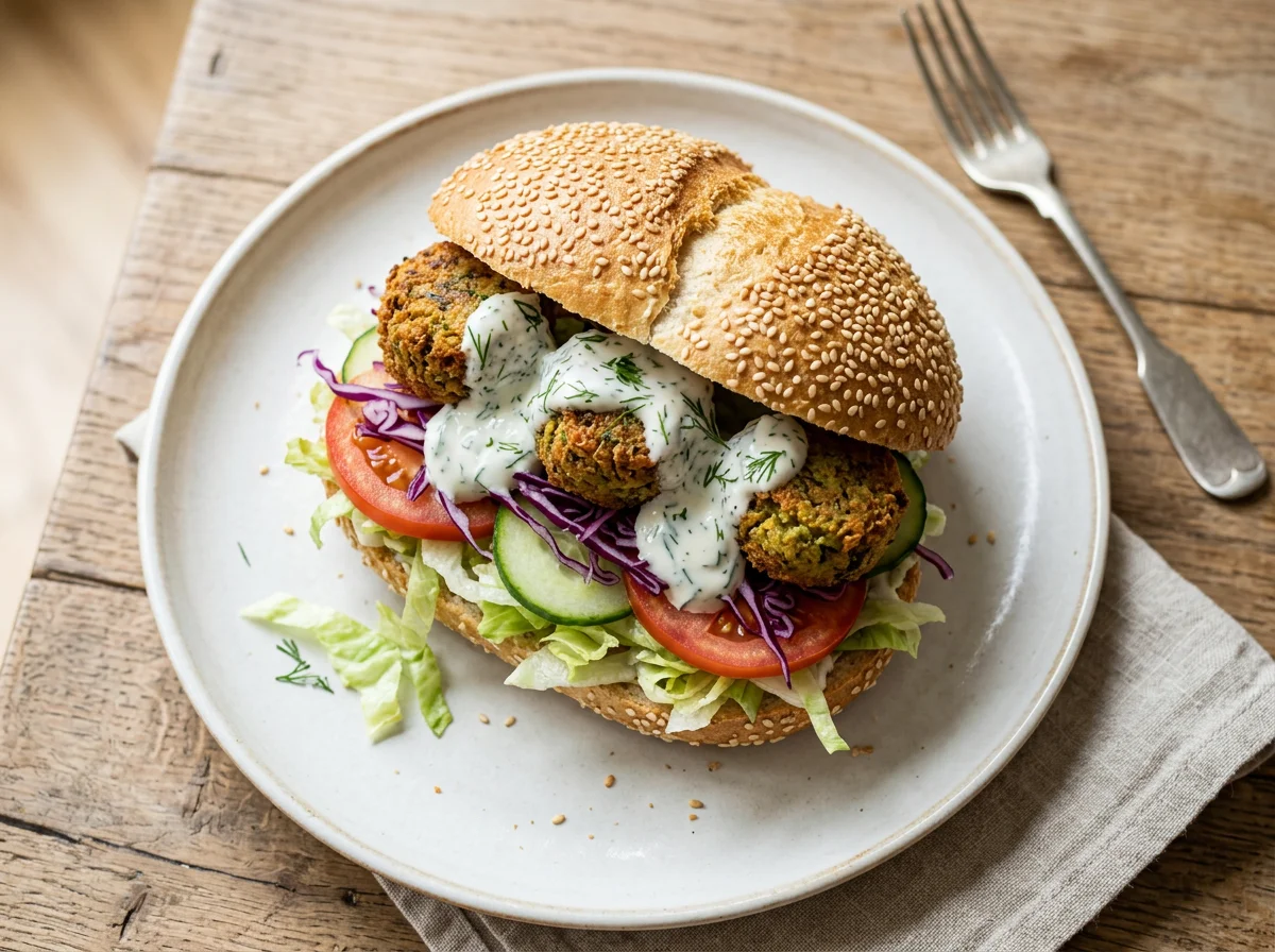 Falafel-Sandwich photo