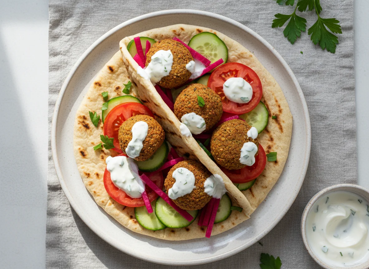 Falafel-Wrap photo
