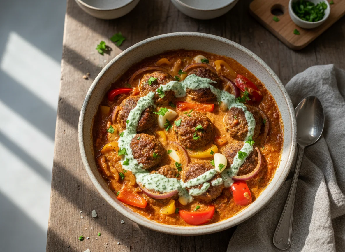 Faule One Pot Hackbällchen photo