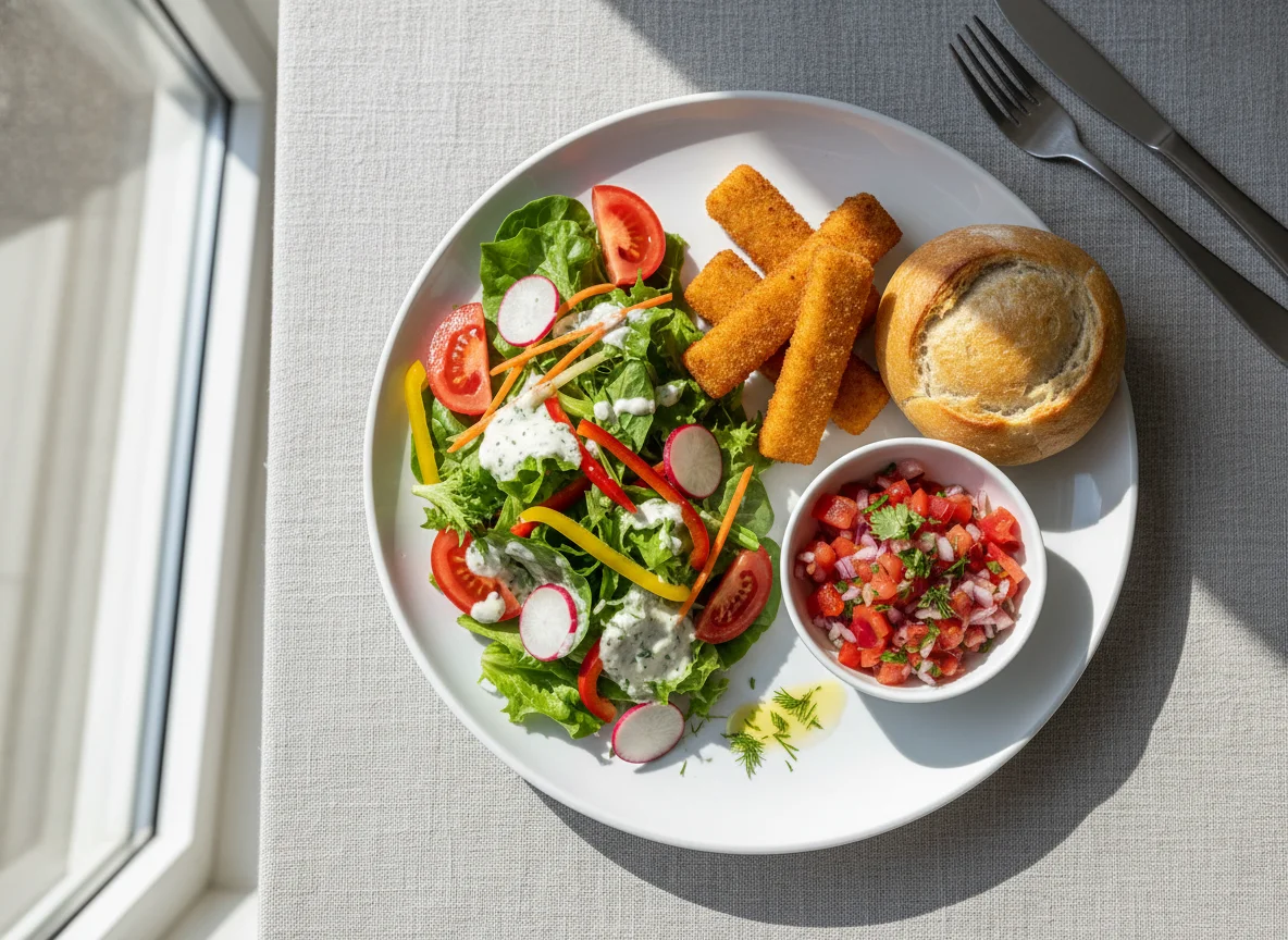 Fisch Stübchen Teller photo