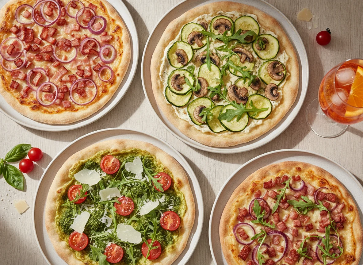 Flammkuchen Variationen photo