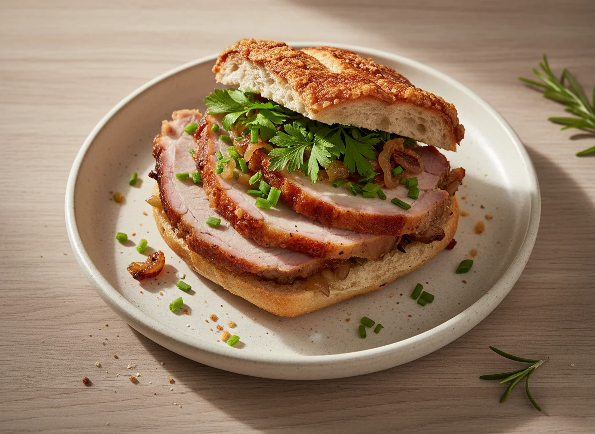 Fleischbrötchen photo