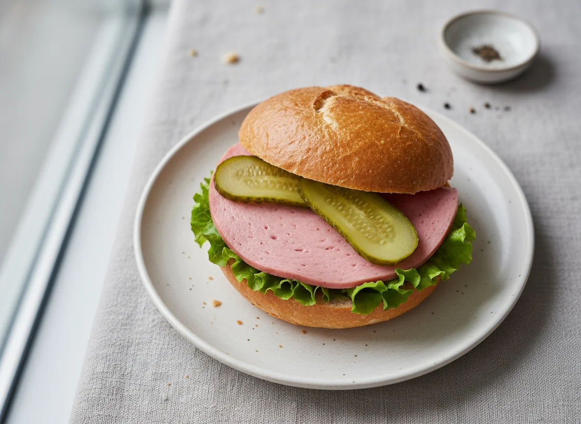 Fleischwurstbrötchen photo