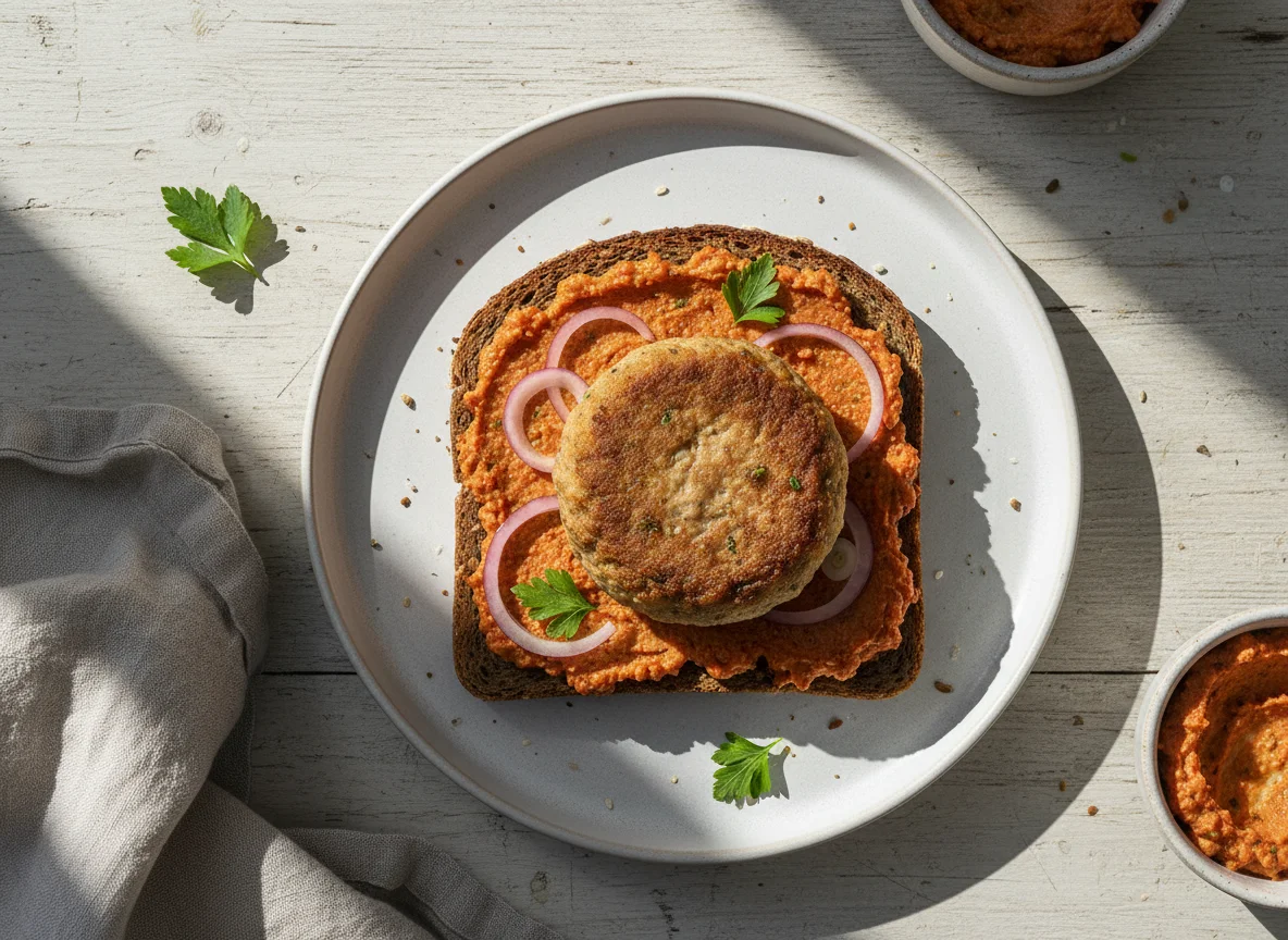 Frikadellenbrot photo