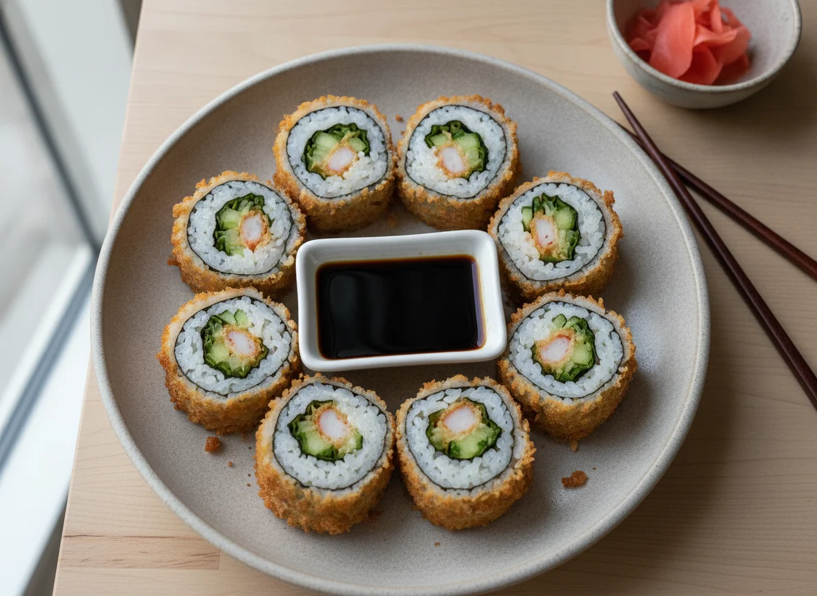 Frittiertes Sushi (Tempura Maki) photo