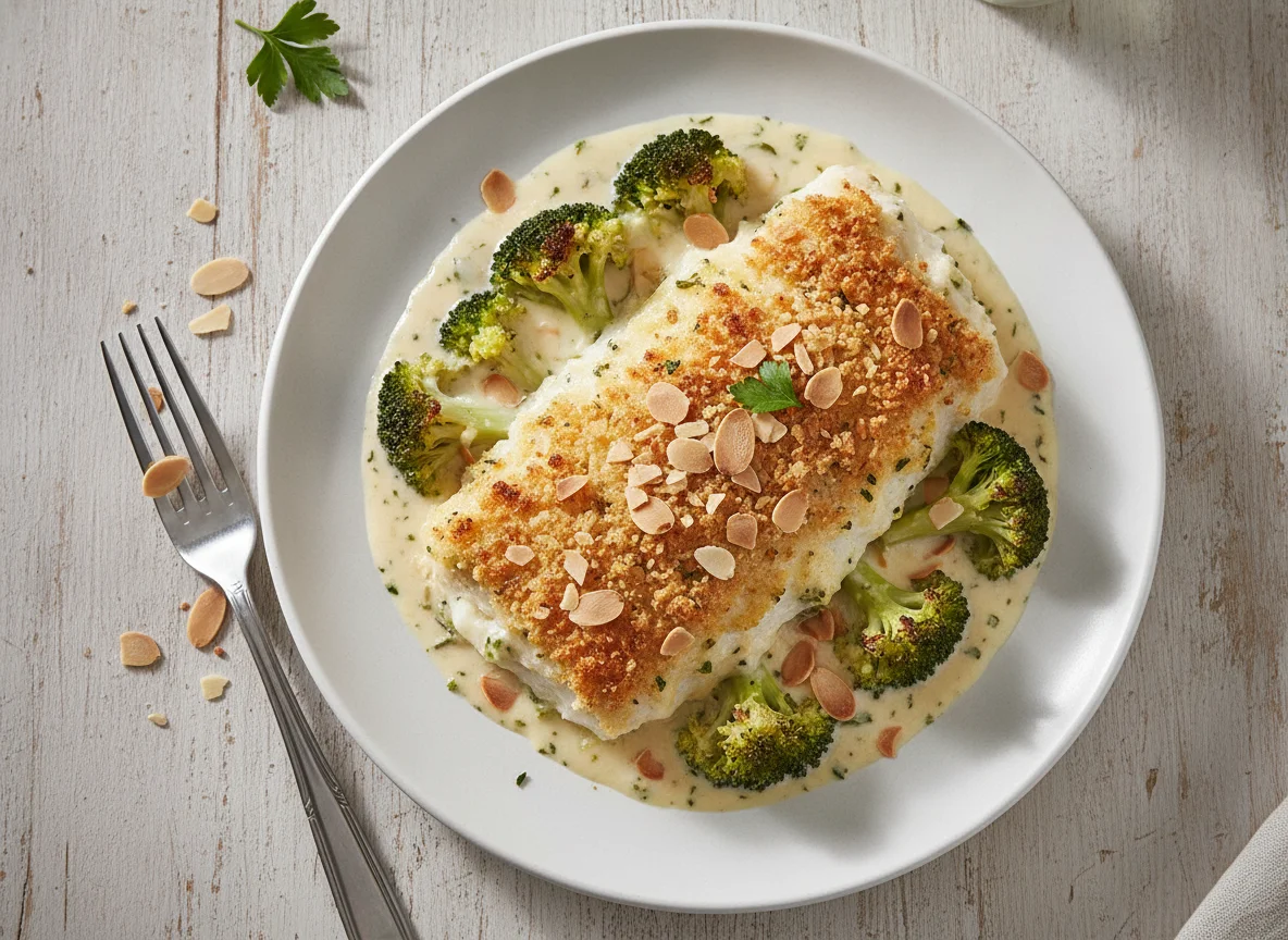 Frosta Schlemmerfilet Brokkoli Mandel photo
