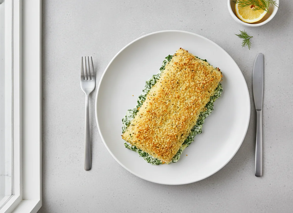Frosta Schlemmerfilet Knusper Spinat photo