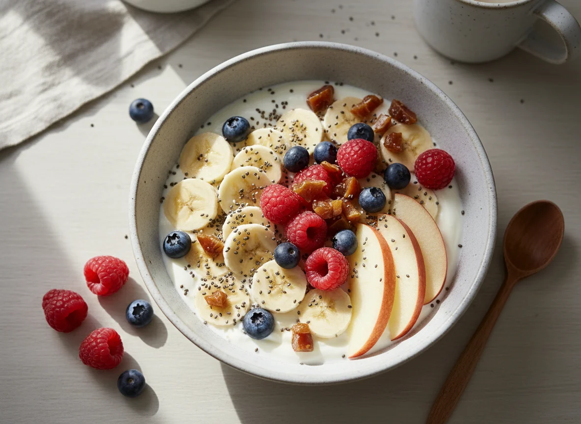 Frucht-Joghurt-Bowl photo