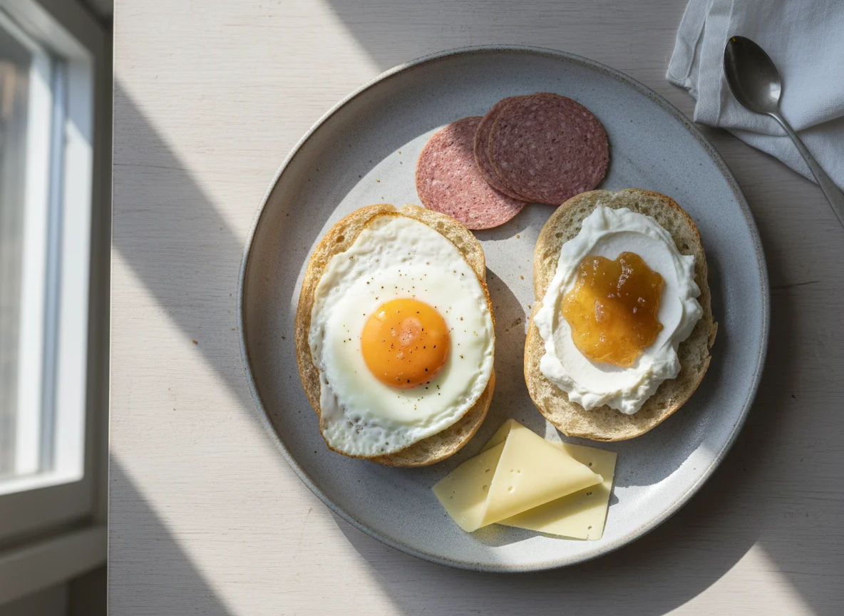 Frühstücksbrötchen photo